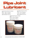 Pipe Joint Lubricant